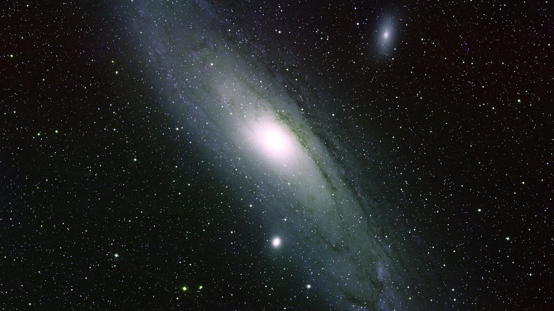 Blick auf M31