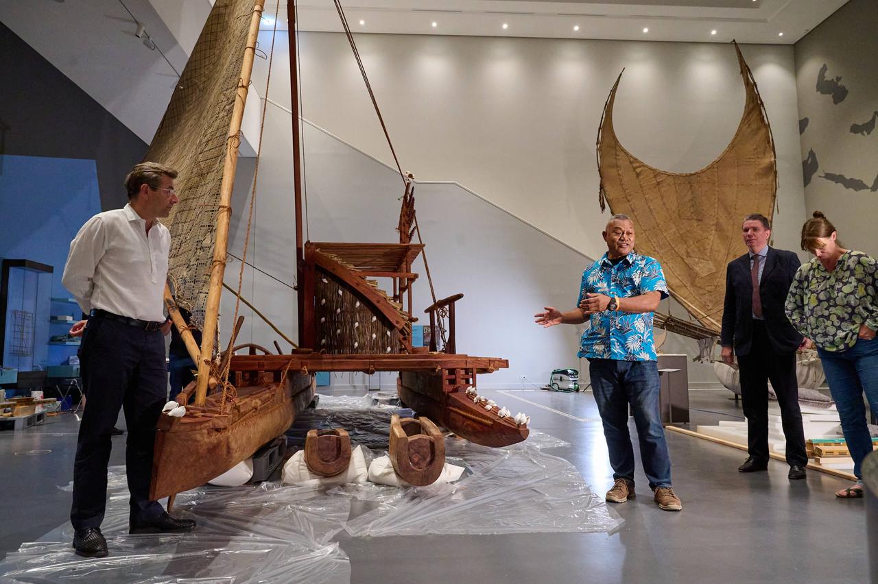 Boote aus der Südsee im Ethnologischen Museum
