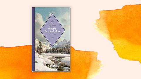 Das Cover zeigt eine schneebedeckte Landschaft, darauf eine Raute mit dem Buchtitel und dem Autorennamen.