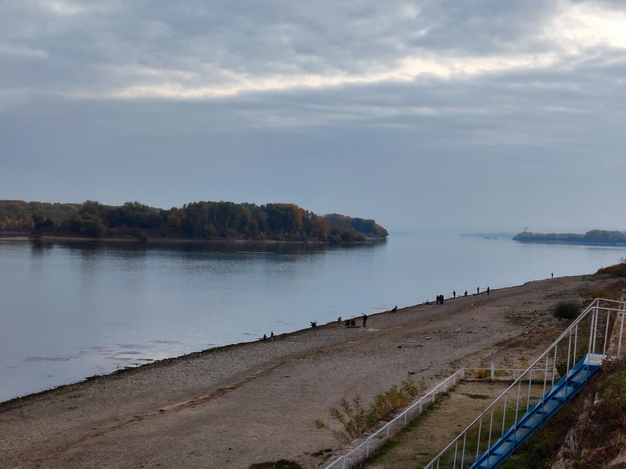 Ansicht der Donau bei Vidin.