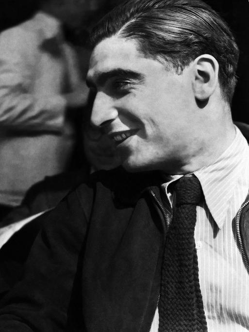 Das Fotografenpaar Robert Capa und Gerda Taro 1936 in Paris.