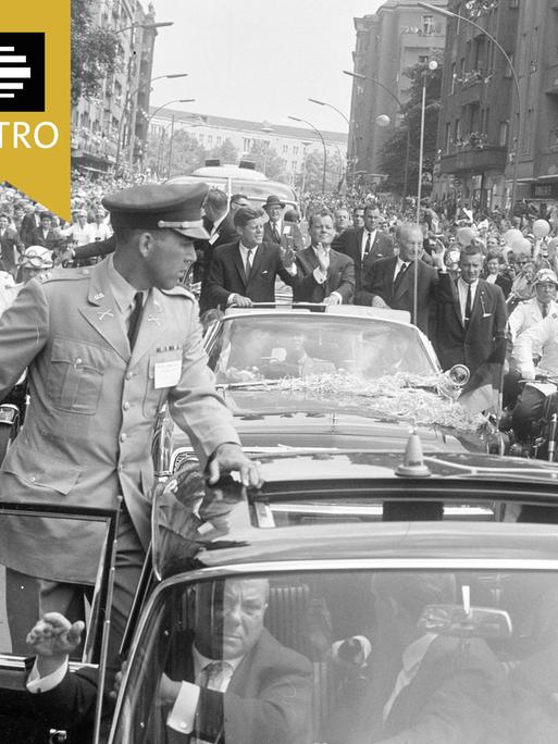 John F. Kennedy Fahrt durch Berlin John F. Kennedy Fahrt durch Berlin