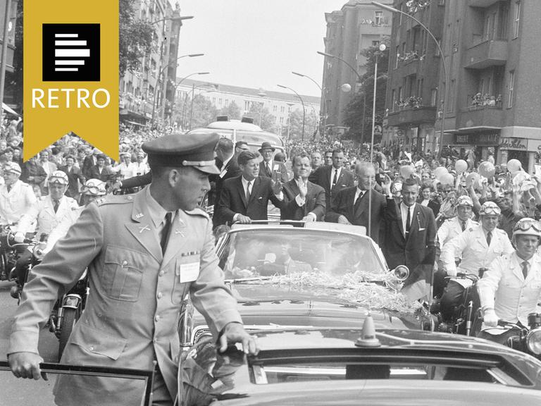 John F. Kennedy Fahrt durch Berlin John F. Kennedy Fahrt durch Berlin