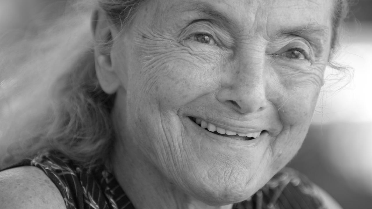 Die österreichische Schauspielerin Erni Mangold während eines Interviews im Jahr 2014.