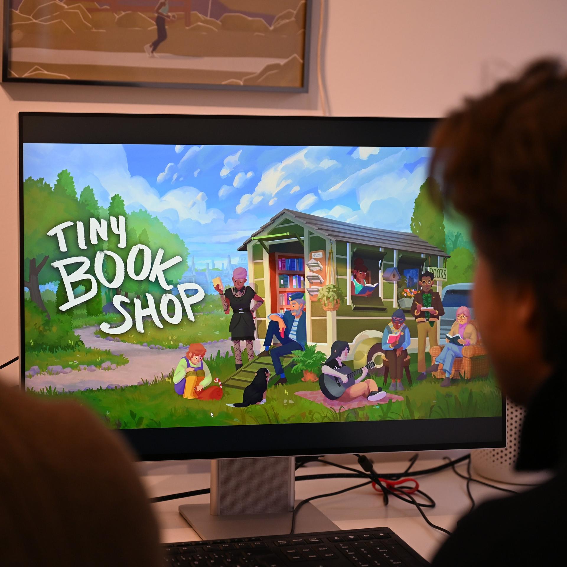 Bestes Computerspiel - Im "Tiny Bookshop" werden alte Bücher und Lebensträume gehandelt