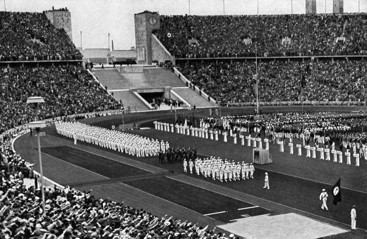 Die deutsche Olympia-Mannschaft marschierte als letzte Abordnung in das Stadion ein.