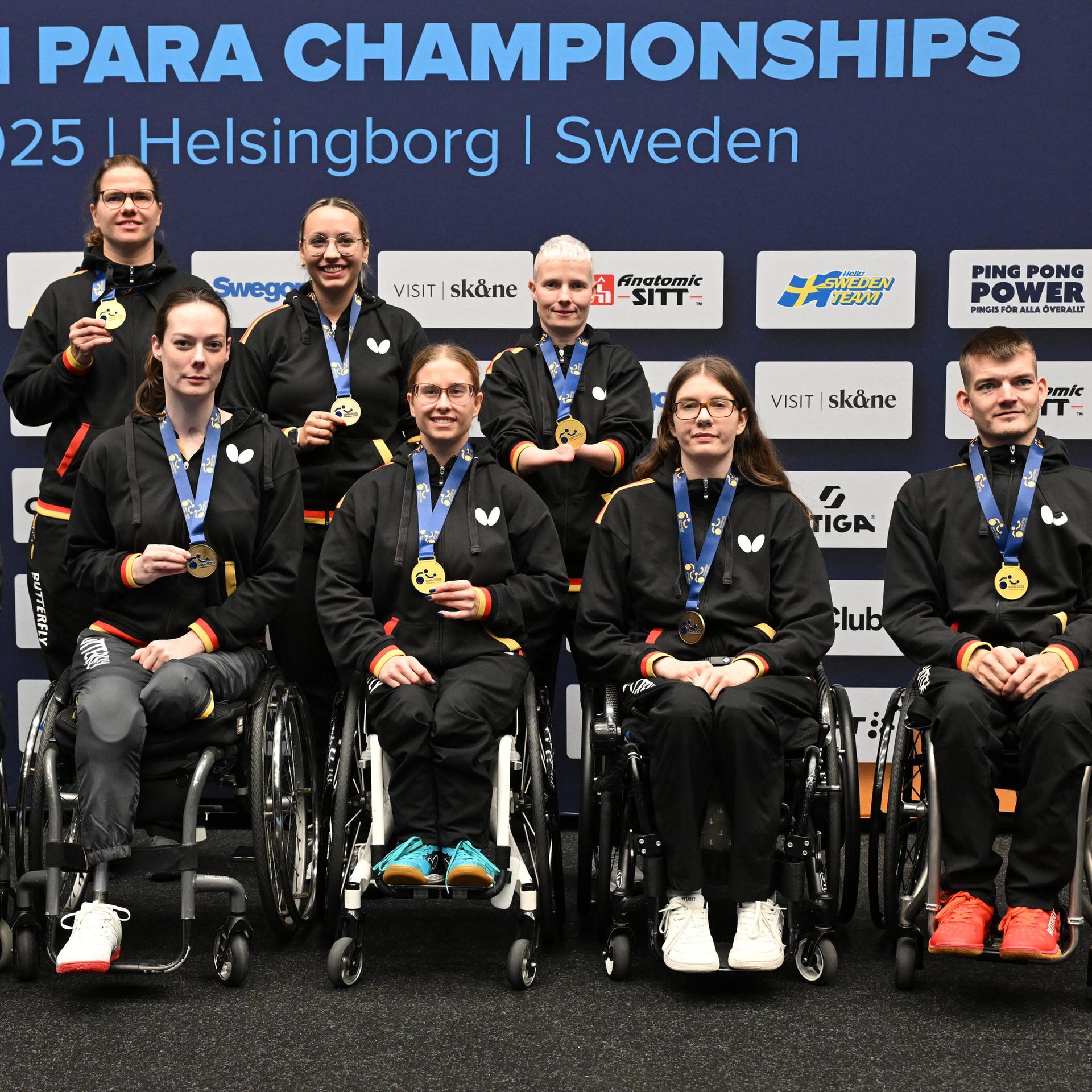 Europa-Meisterschaft - 8 Medaillen für deutsche Para-Tischtennis-Spieler Europa-Meisterschaft - 8 Medaillen für deutsche Para-Tischtennis-Spieler