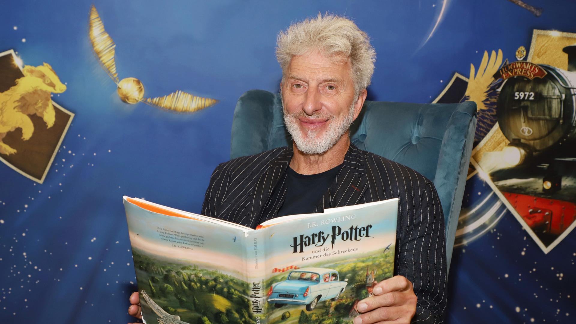 Rufus Beck, Harry Potter Fantag, Harry Potter Theater hamburg, 01.09.2024 Rufus Beck, Harry Potter Fantag, Harry Potter Theater hamburg, 01.09.2024