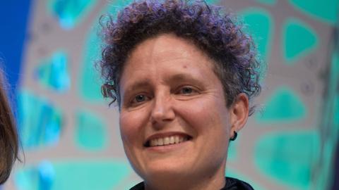 Die Übersetzerin Sonja Finck.
