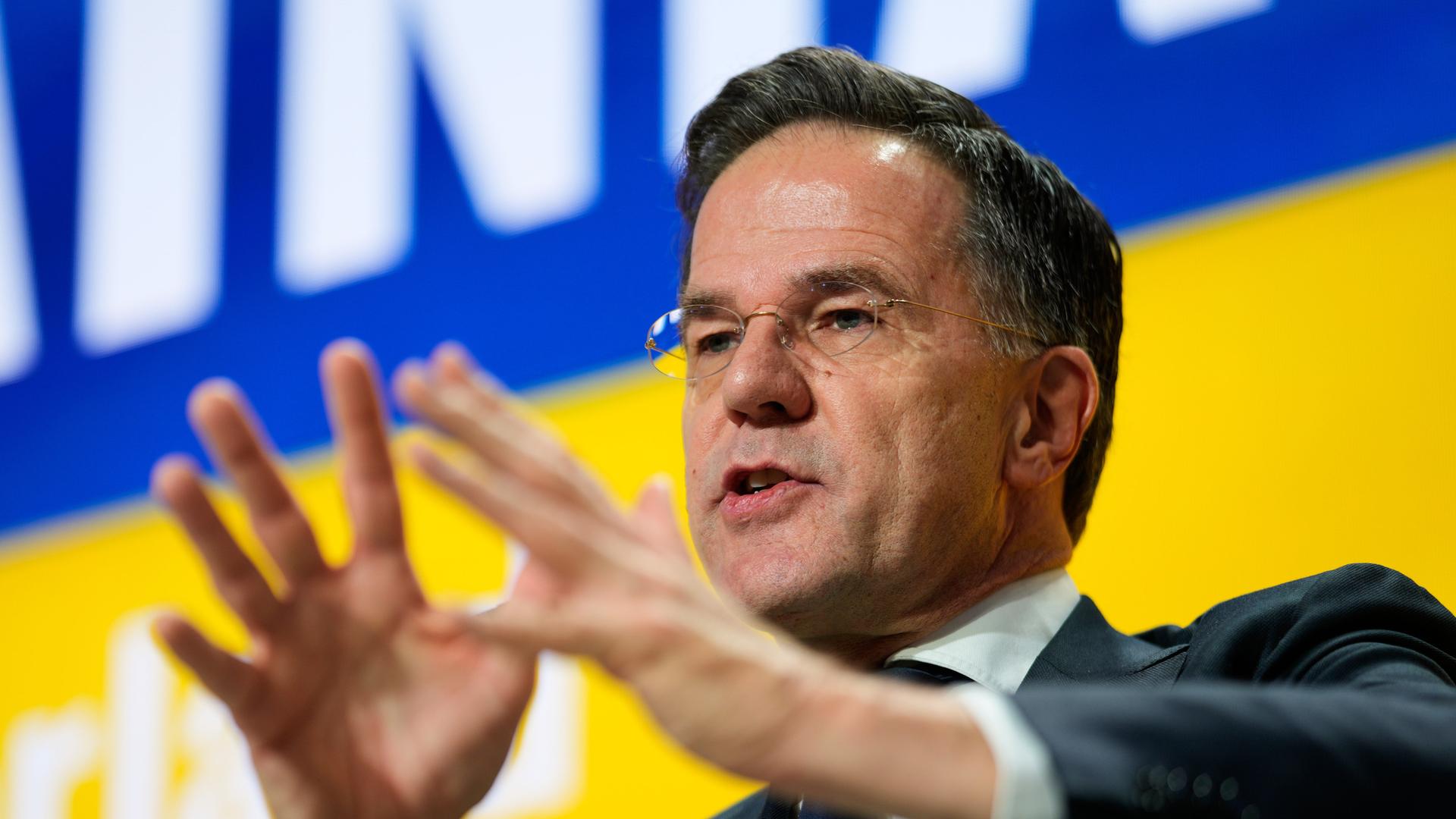 Davos: NATO-Generalsekretär Mark Rutte spricht am Rande der Jahrestagung des Weltwirtschaftsforums.