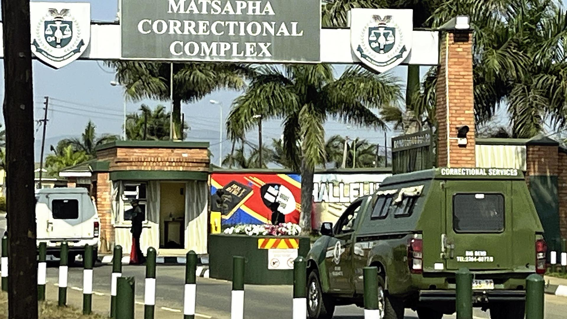 Das Foto zeigt einen Checkpoint eines Straflagers in Eswatini. Das Foto zeigt einen Checkpoint eines Straflagers in Eswatini.