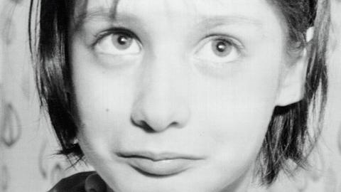 Porträt von Genie Wiley, 13 Jahre alt.