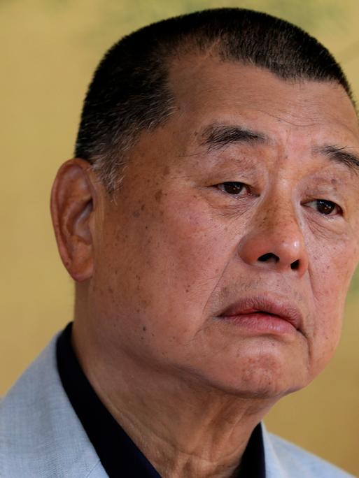 Ein Porträtfoto von Jimmy Lai