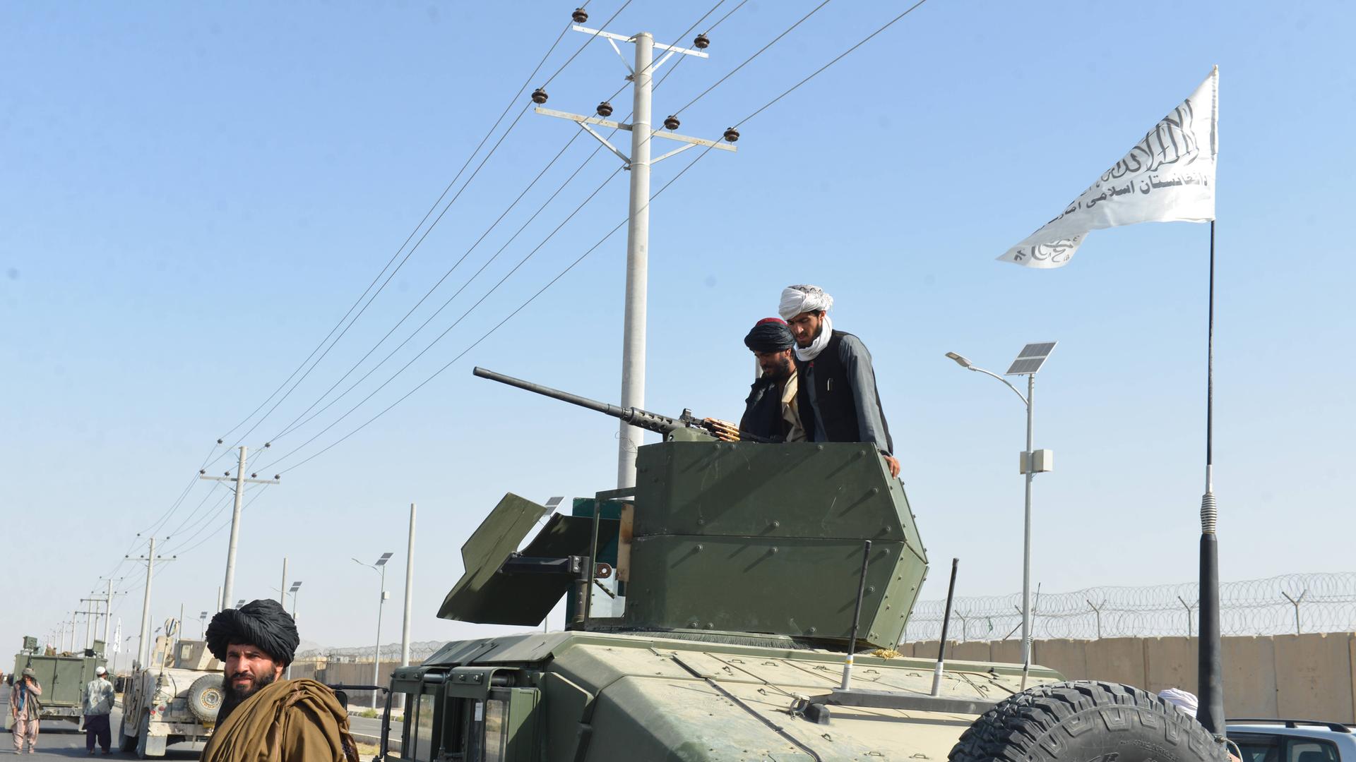 Kandahar city, Southern Afghanistan. 2nd September 2021. The Taliban continued their victory celebrations with a militar Kandahar city, Southern Afghanistan. 2nd September 2021. The Taliban continued their victory celebrations with a militar