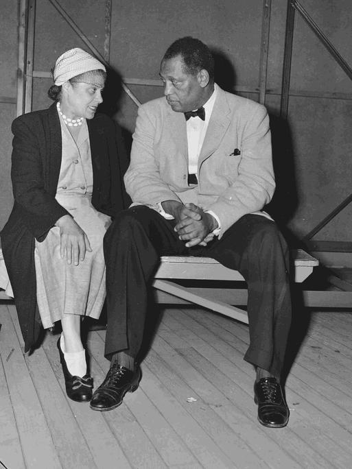 Paul und Eslanda Robeson im Jahr 1952