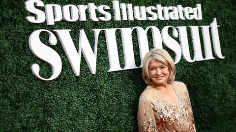 Martha Stewart bei der Sports Illustrated Swimsuit 2023 Issue Release Party in New York.