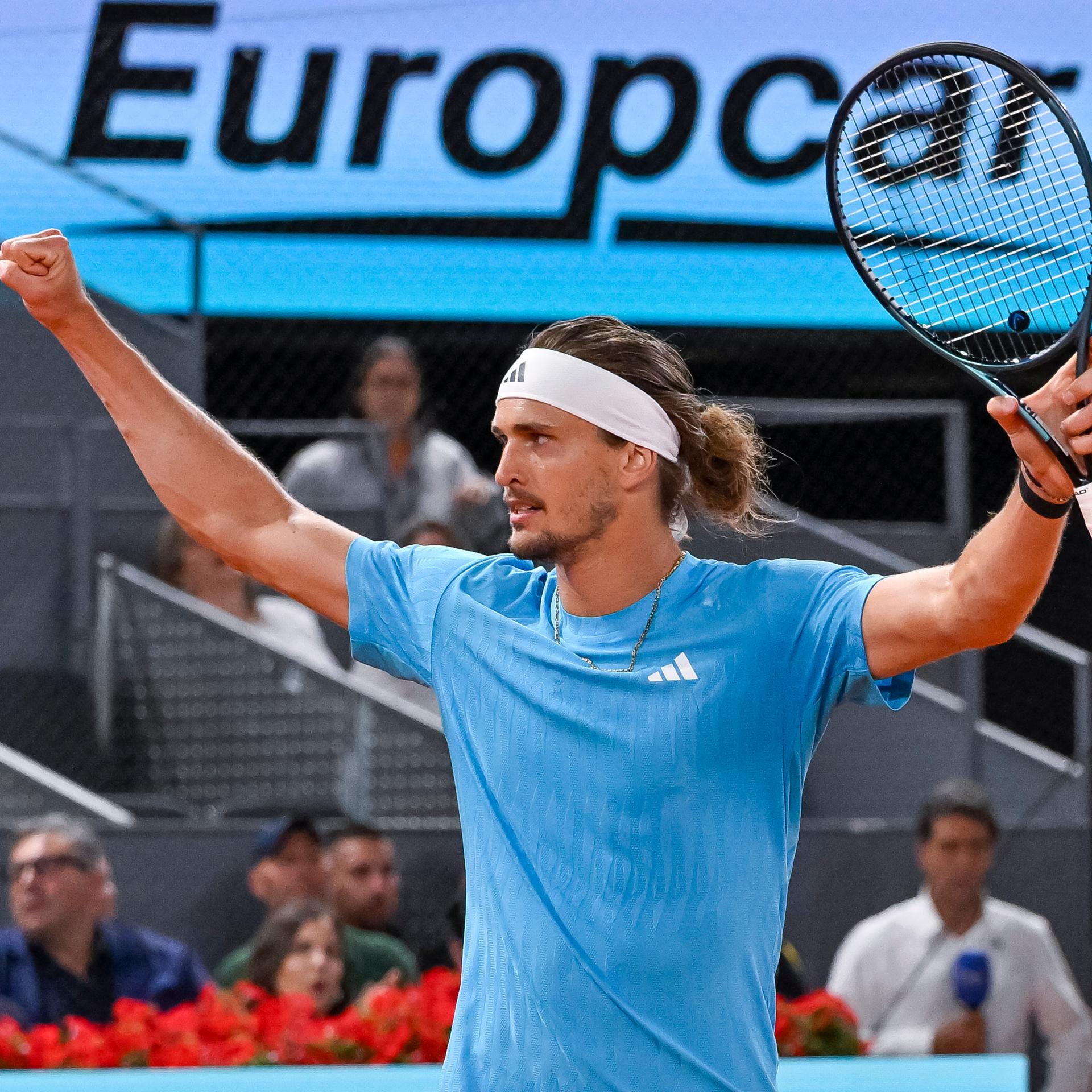 Tennis - Zverev gelingt Revanche gegen Cobolli in Madrid