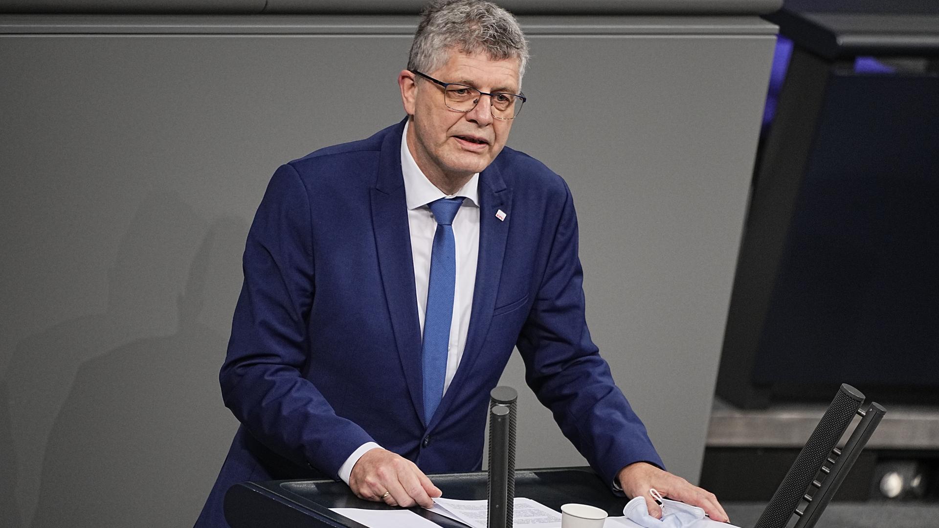 Christian Haase (CDU) spricht im Bundestag. Christian Haase (CDU) spricht im Bundestag.
