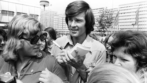 Der US-Schauspieler, Sänger und Filmemacher Dean Reed (1938-1986)