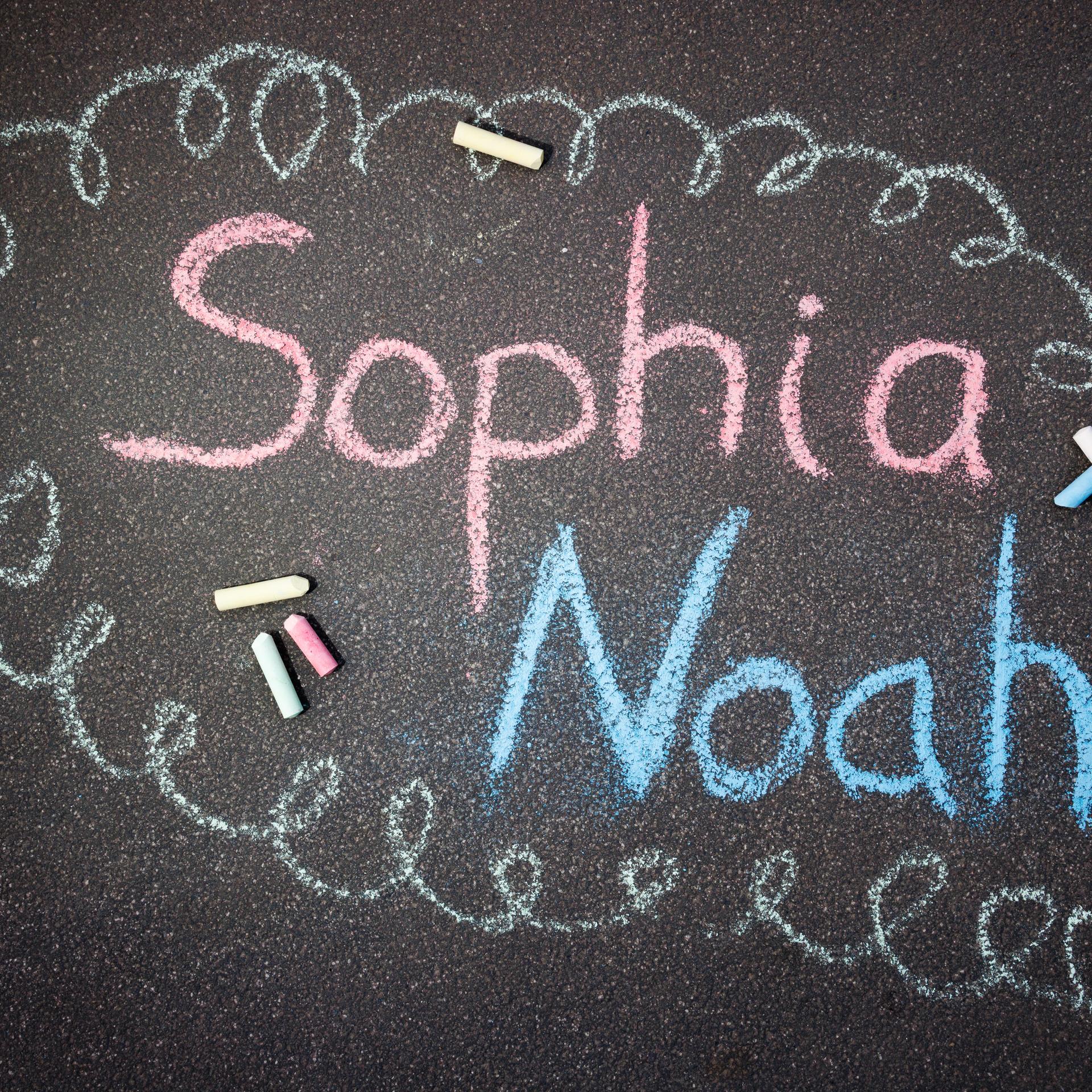 Vornamen - Sophia und Noah waren auch 2024 die bel