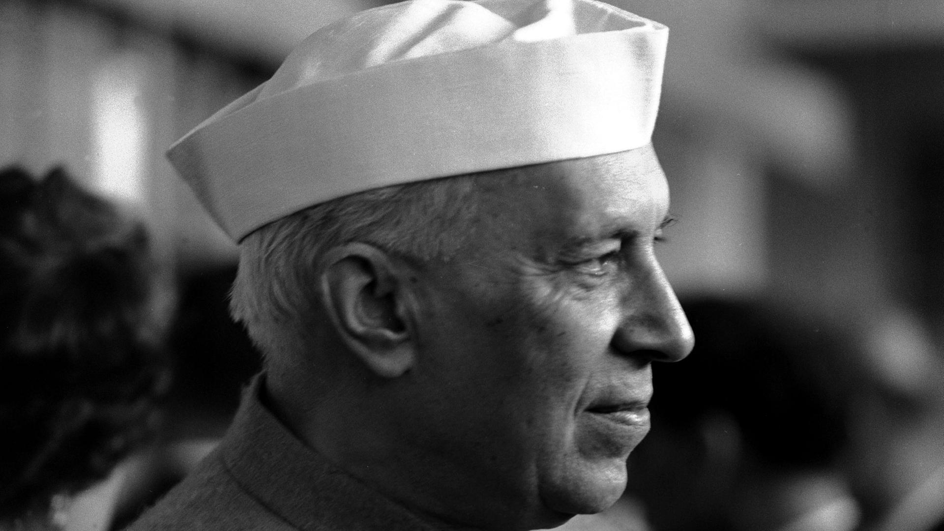 Der indische Premierminister Jawaharlal Nehru (1962) 