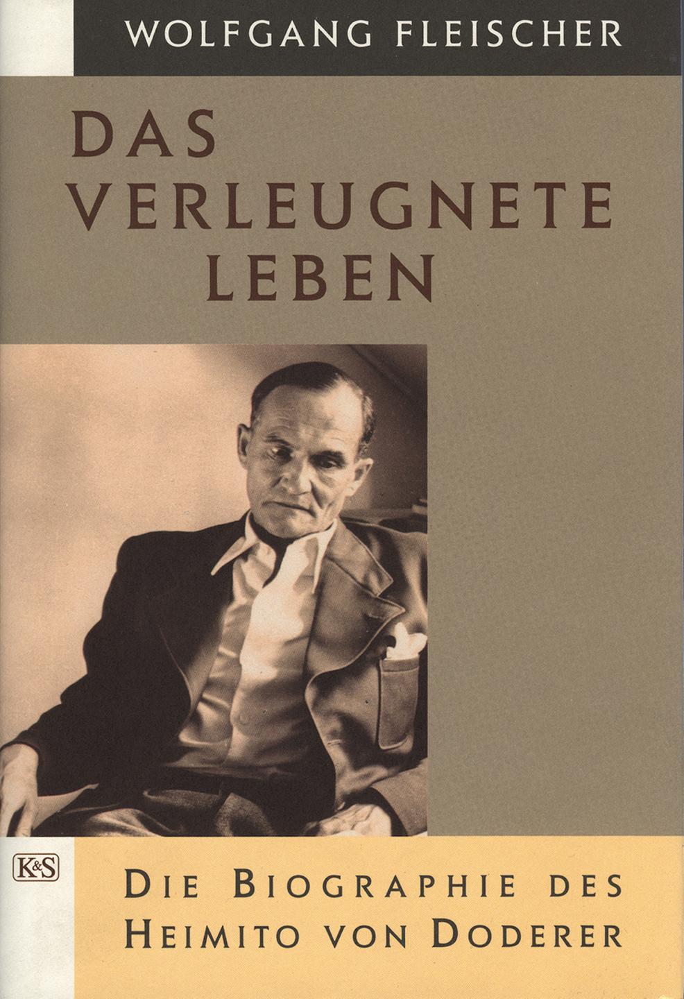 Buchcover zur Biografie "Das verleugnete Leben" von Wolfgang Fleischer.