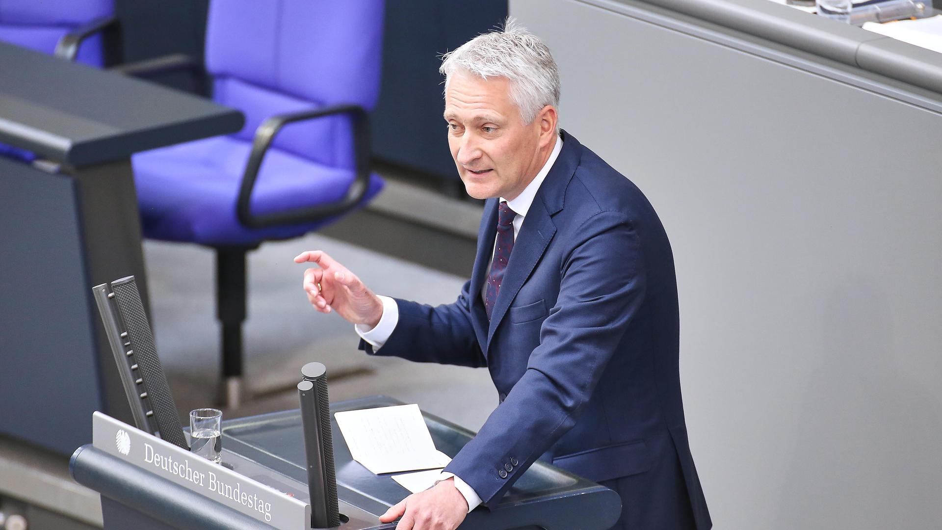 Hansjörg Durz, CSU, spricht im Bundestag 