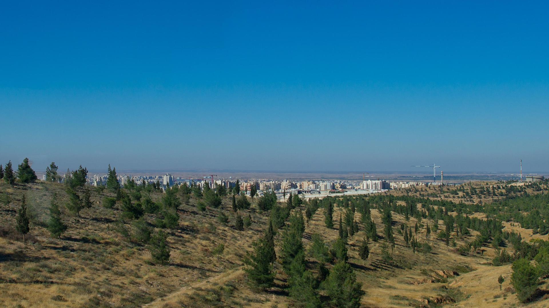 Beerscheba im Süden Israels in der Nähe der Wüste Negev