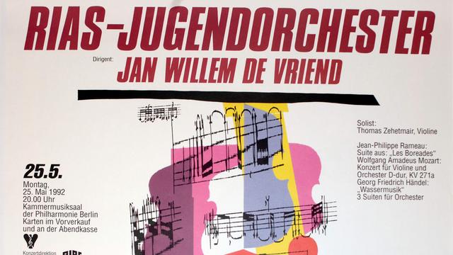 1992: RIAS-Jugendorchester, Dirigent: Jan Willem de Vriend
