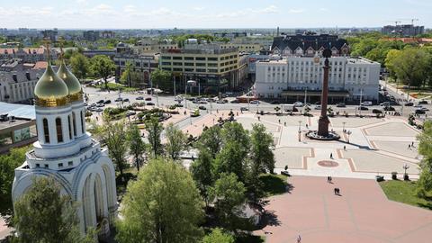 Teilansicht von Kaliningrad, Russland