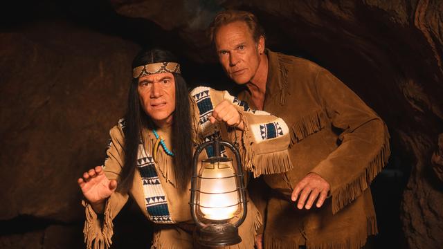 Das Foto zeigt die Schauspieler Christian Tramitz als Ranger und Michael "Bully" Herbig als Abahachi.