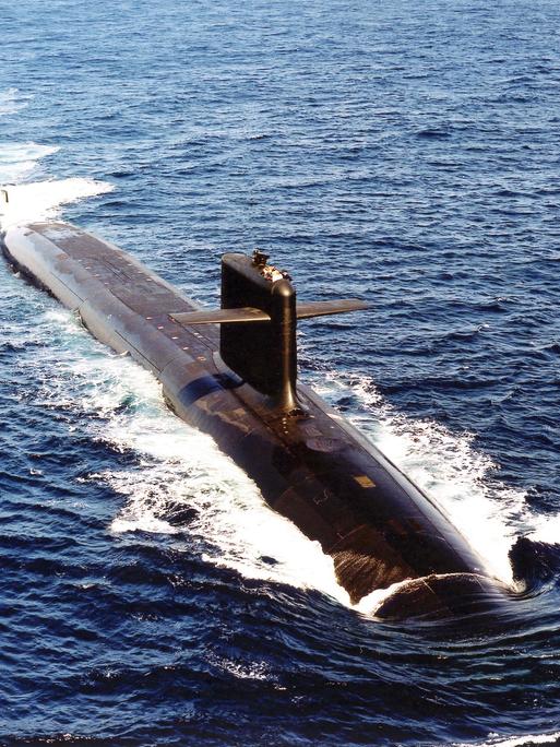 Undatierte Aufnahme des französischen Atom-U-Boots "Le Triomphant"