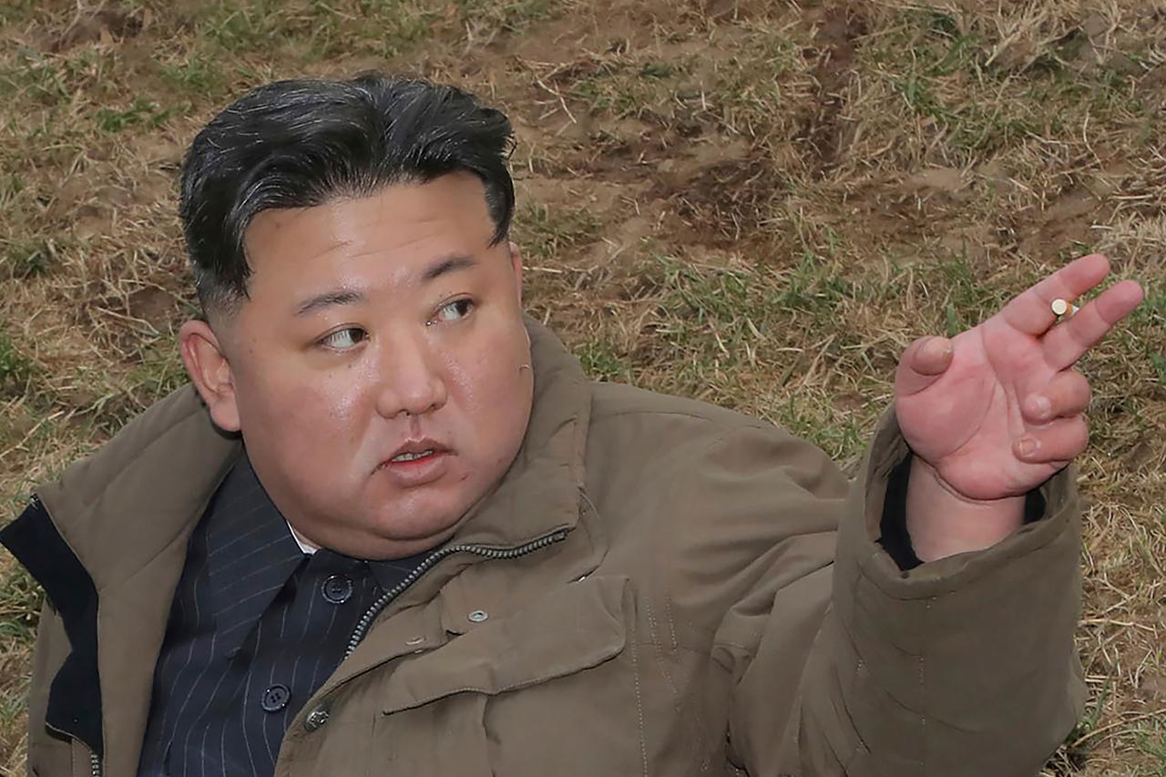 Zu sehen ist Nordkoreas Machthaber Kim Jong-un.