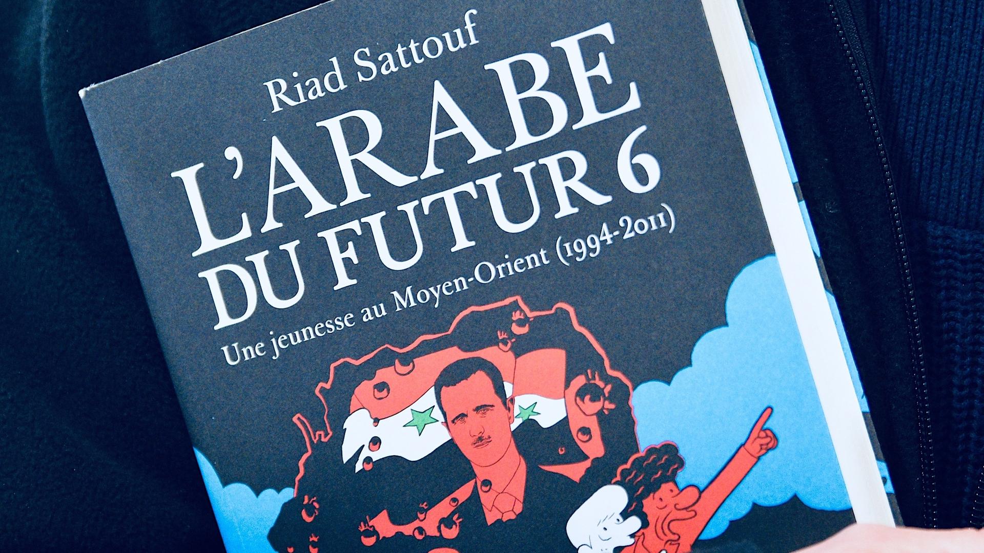 Zu sehen ist das Buchcover des Comics "Der Araber von morgen" von Riad Sattouf.