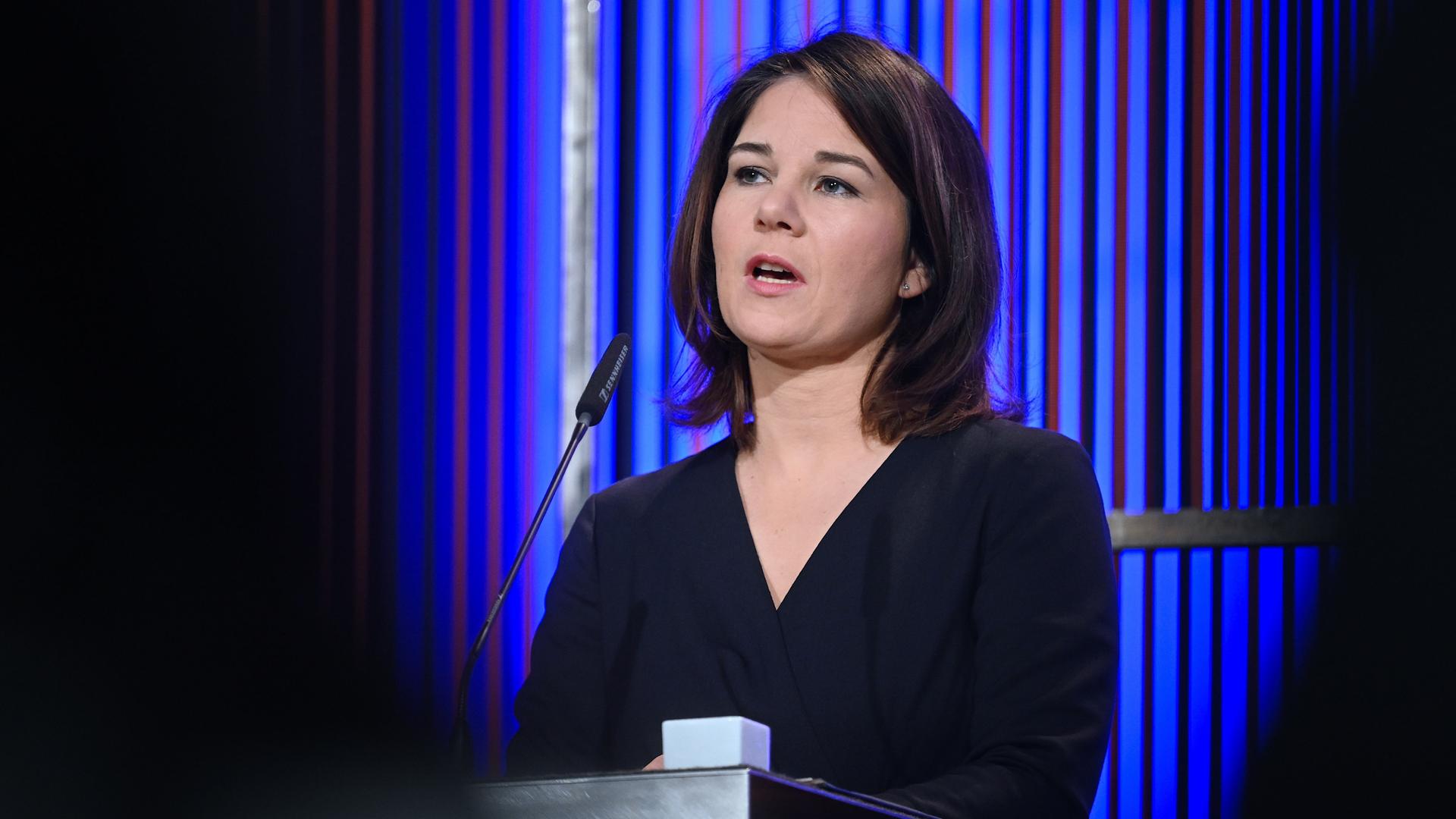 Die grüne Bundesaußenministerin Annalena Baerboc.