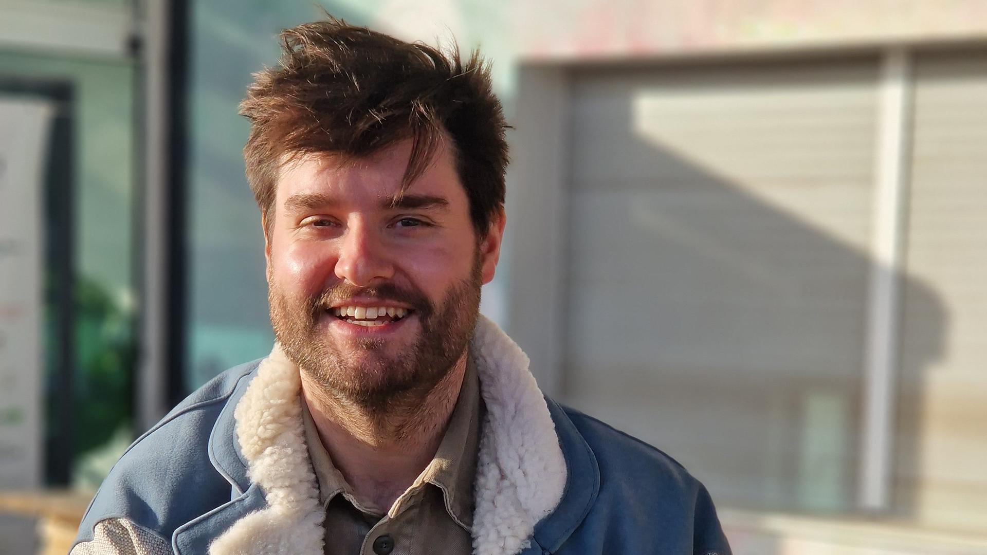 Portrait des Redakteurs und Moderators Christoph Schäfer