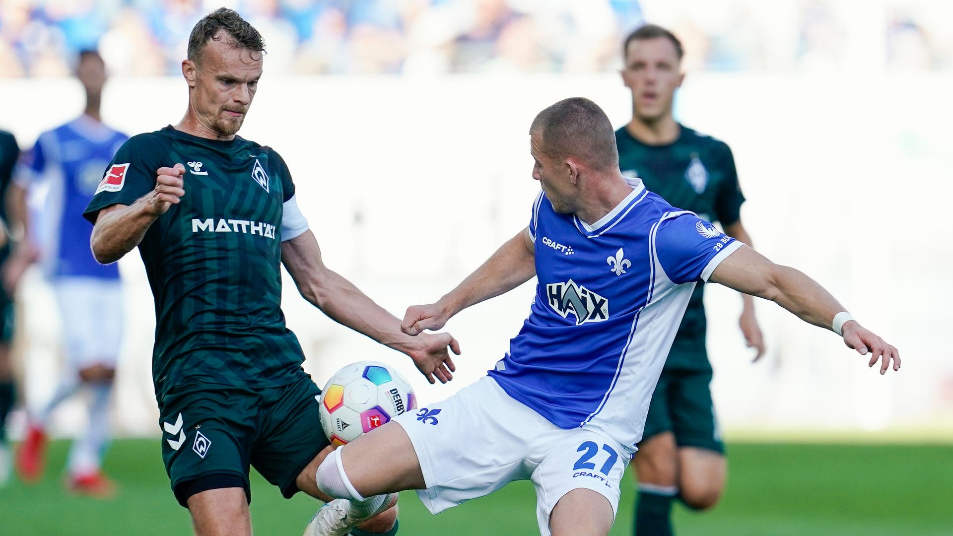 Fußball-Bundesliga - Darmstadt Besiegt Bremen