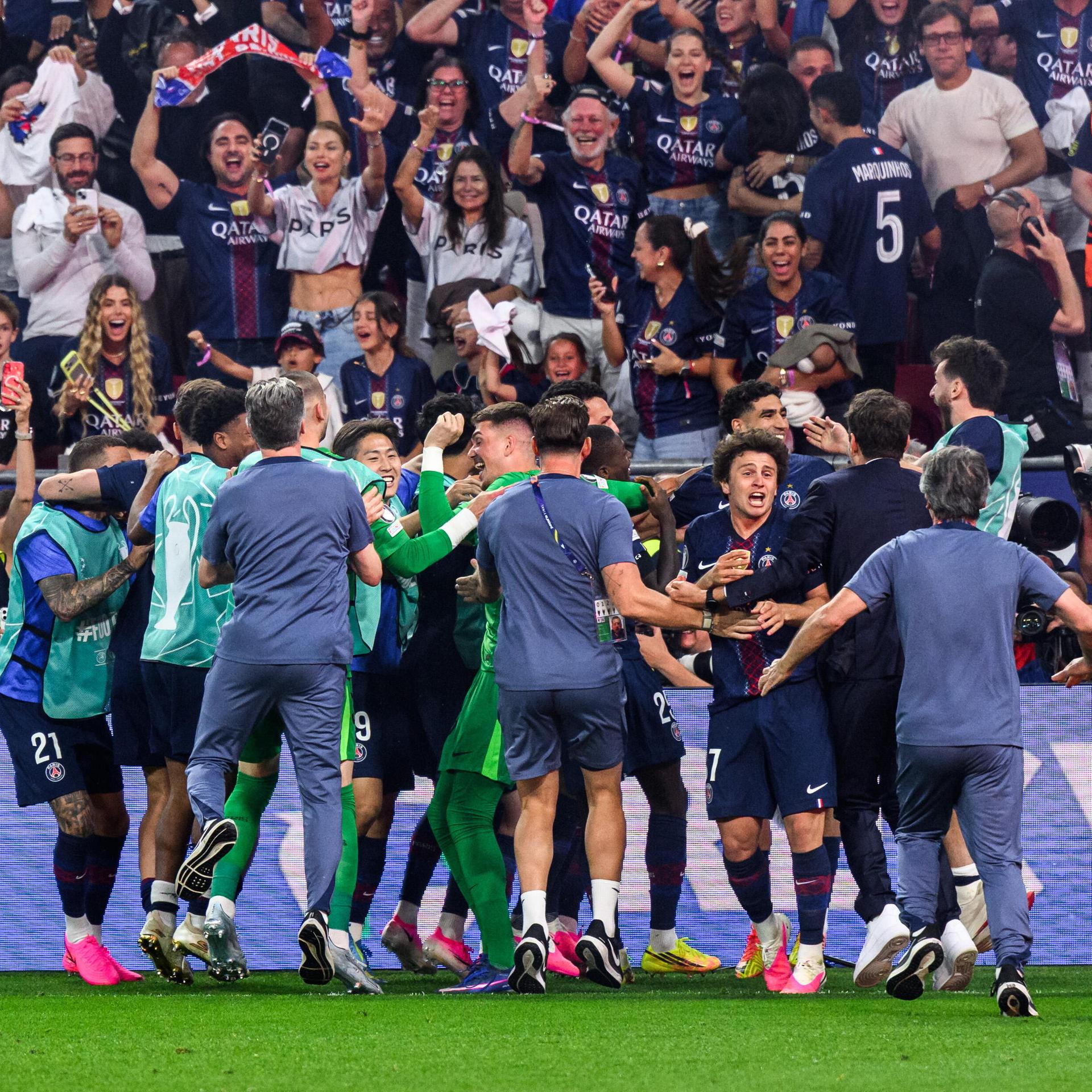 Fußball - Paris Saint-Germain gewinnt erneut Champions League - Sieg nach Elfmeterschießen gegen Arsenal London