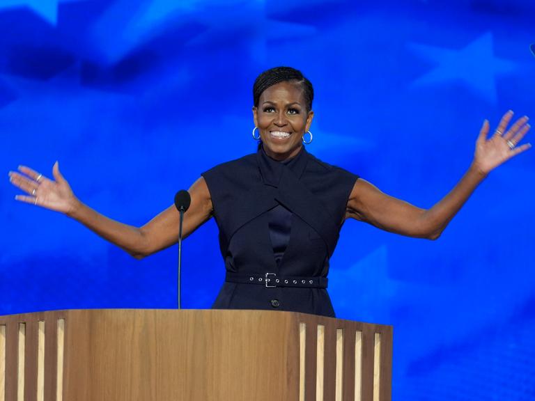 Michelle Obama auf dem Parteitag der US-Demokraten