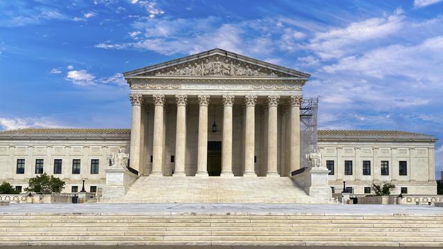 Gebäude des Obersten Gerichtshofs der Vereinigten Staaten in Washington