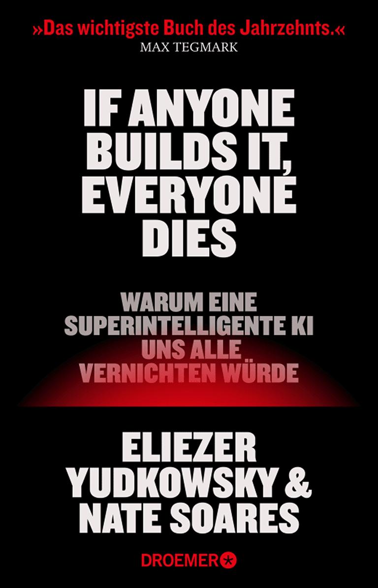 Das Buchcover von „If anyone builds it, everyone dies“