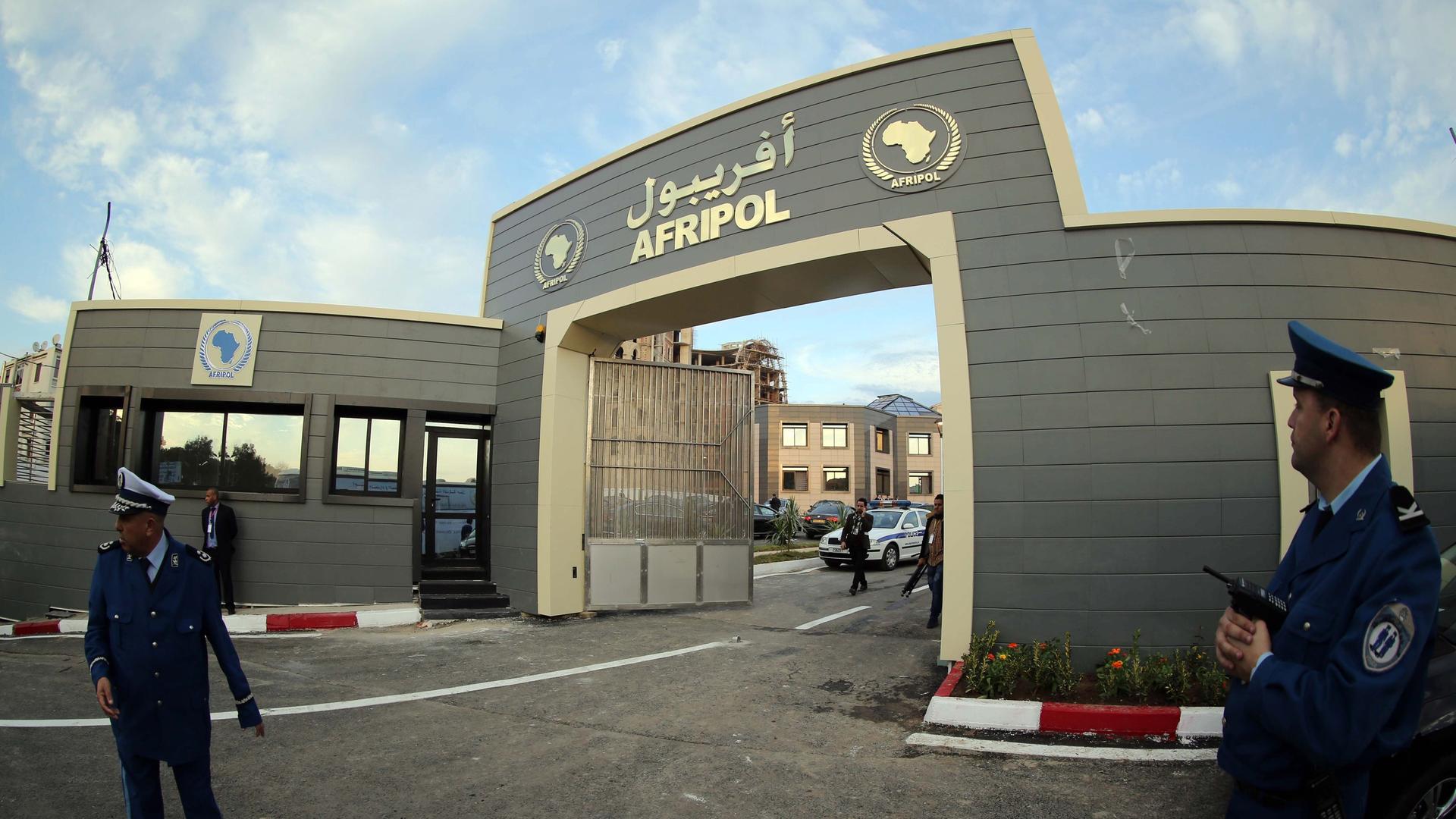 Der Hauptsitz der Polizeibehörde der Afrikanischen Union, Afripol, in Algier Der Hauptsitz der Polizeibehörde der Afrikanischen Union, Afripol, in Algier