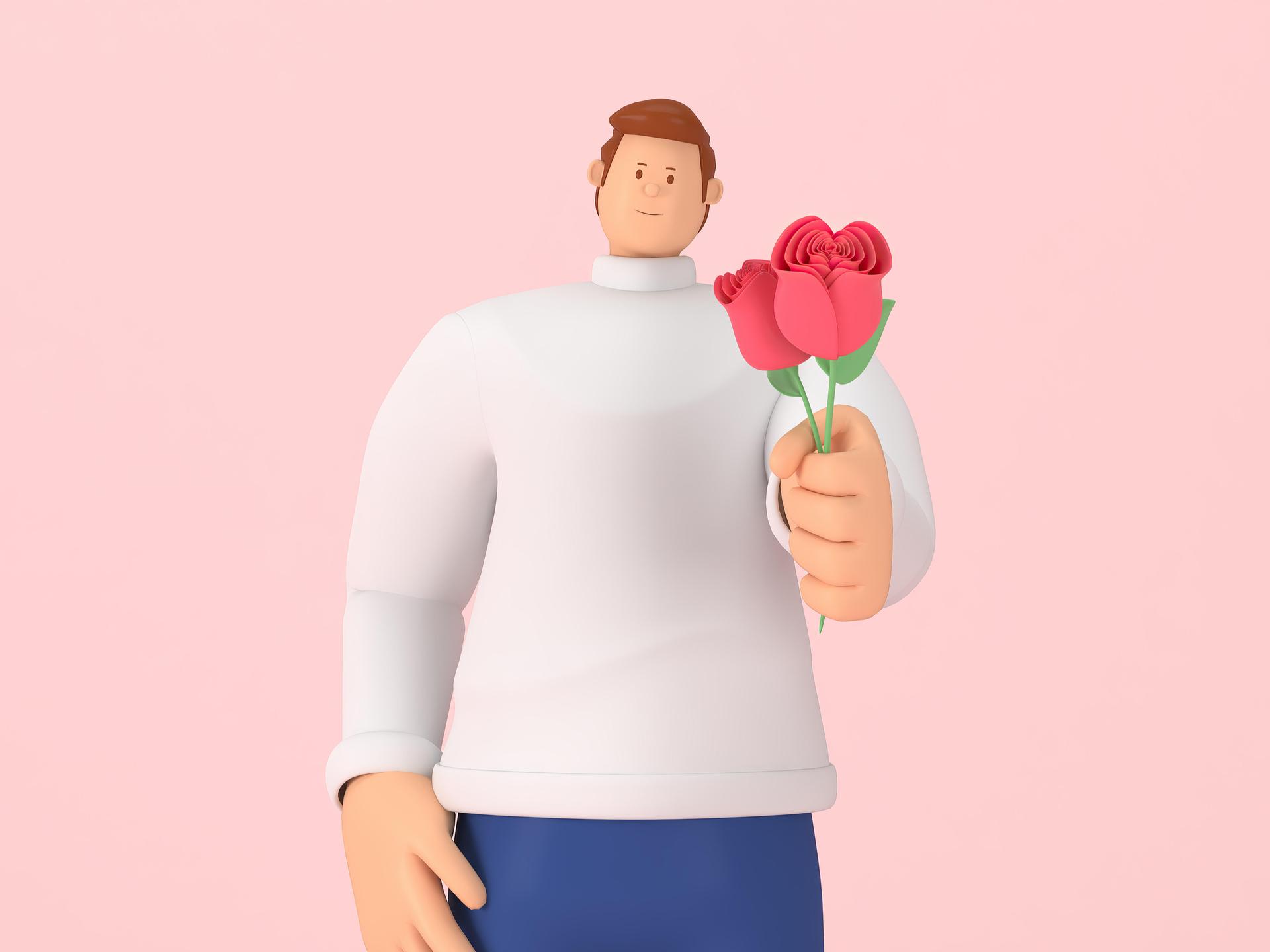 3d Grafik für Valentine's day