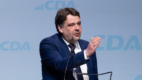 Dennis Radtke, CDA-Bundesvorsitzender, spricht auf der 41. Bundestagung der Christlich-Demokratischen Arbeitnehmerschaft