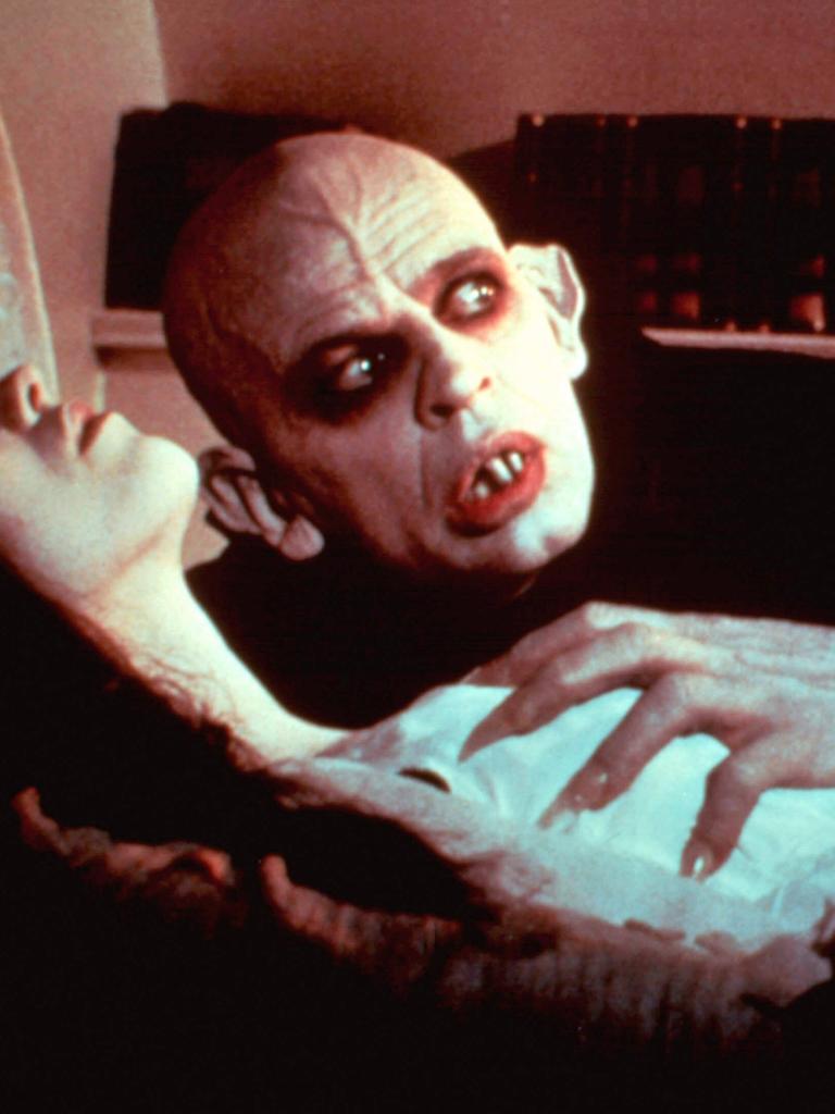 Klaus Kinski und Isabelle Adjani in Nosferatu.