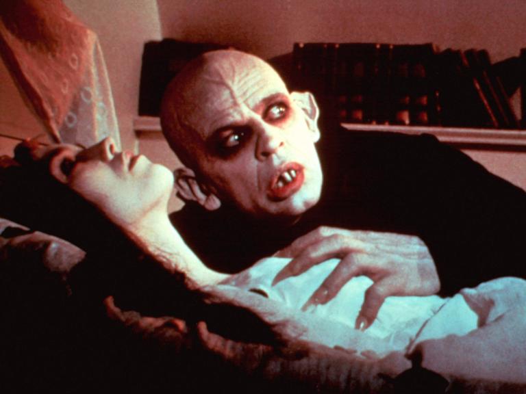 Klaus Kinski und Isabelle Adjani in Nosferatu.