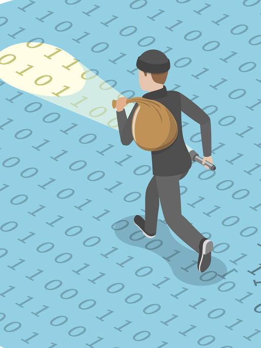 Datendieb (Illustration)