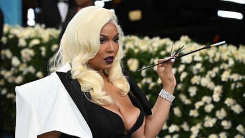 Lizzo auf der 2025 Benefizgala - auch bekannt als The Met Gala - anlässlich der Eröffnung der Ausstellung "Superfine: Tailoring Black Style", die am 5. Mai 2025 im The Metropolitan Museum of Art in New York City stattfand.