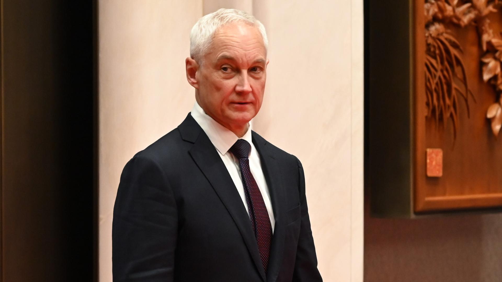 Russlands Verteidigungsminister Andrej Beloussow 