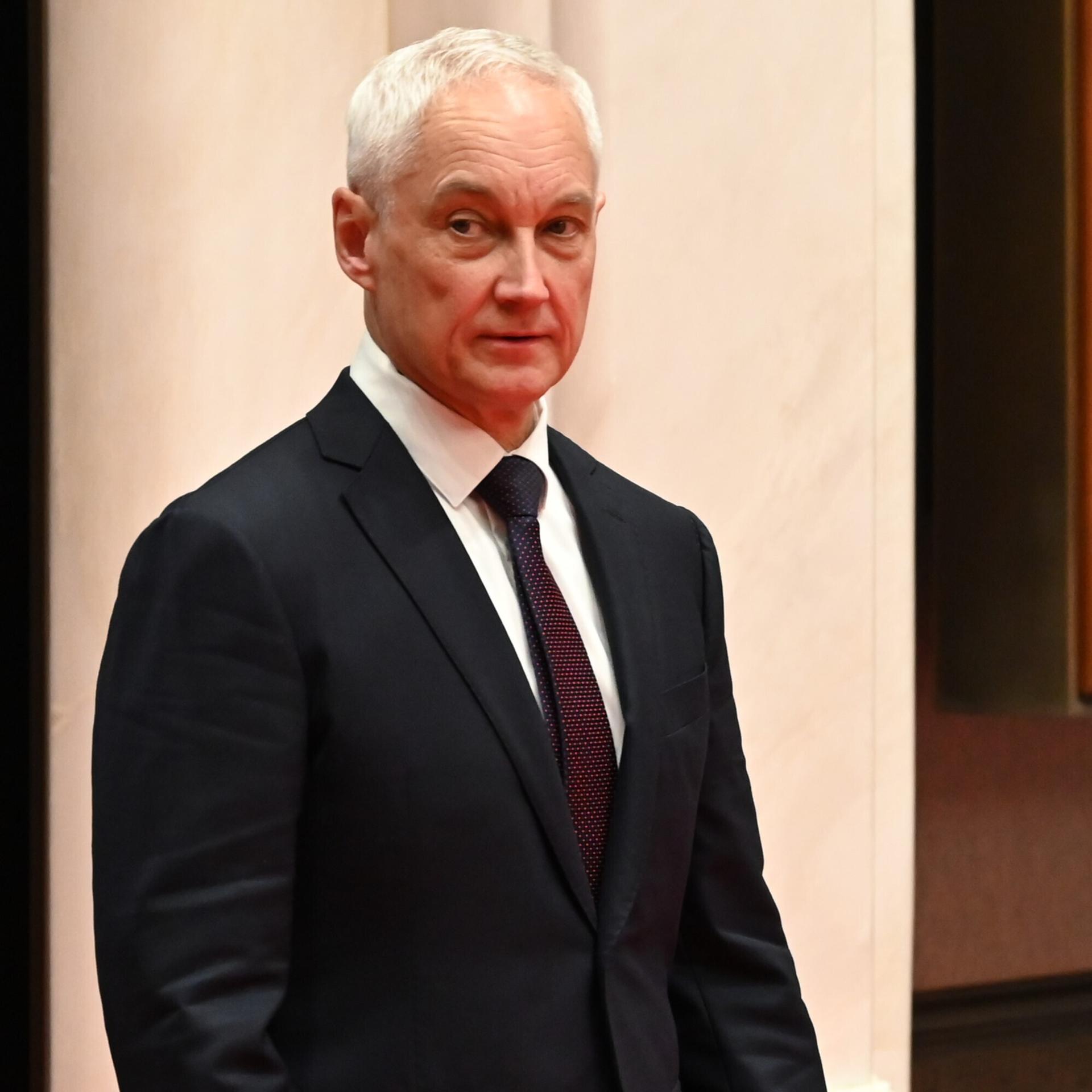 Russlands Verteidigungsminister Andrej Beloussow 